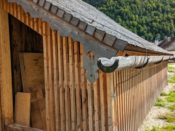 Wood Gutter Repair in Marysville