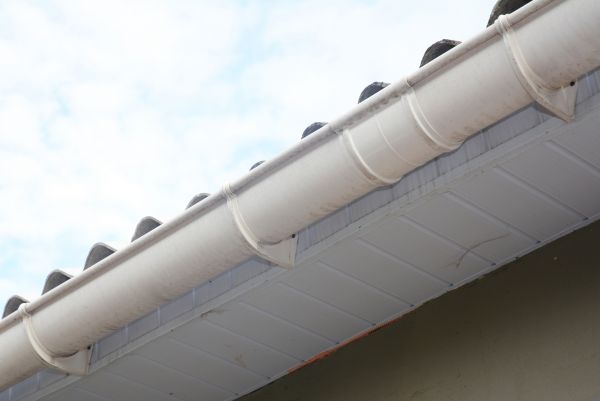 Plastic Gutter Installation in Marysville