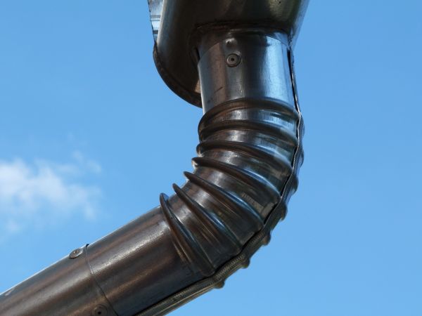 Metal Downspout Installation in Marysville