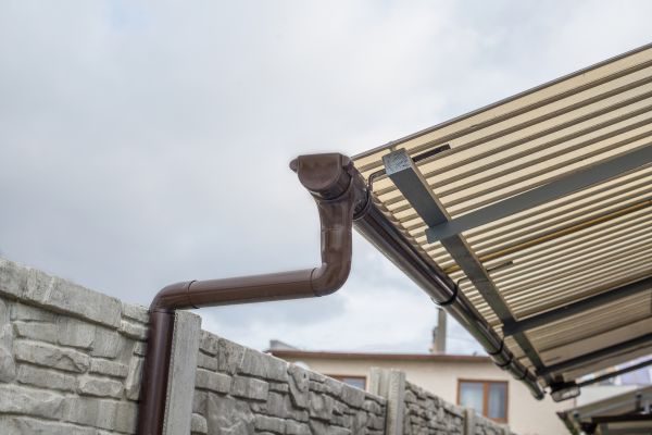 Plastic Downspout Installation in Marysville