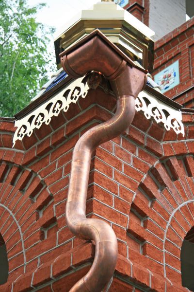 Church Downspout Installation in Marysville